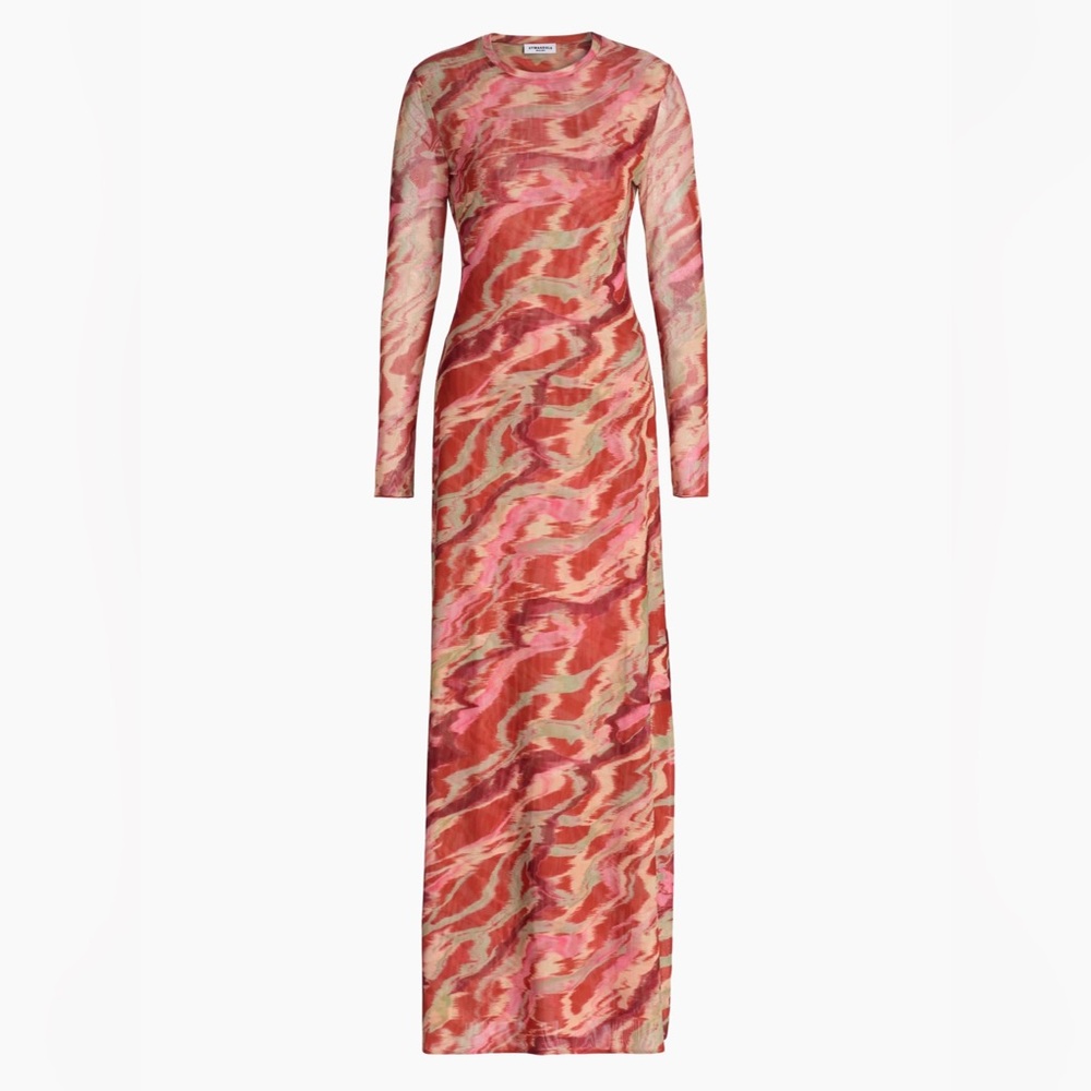 Eywasouls Malibu | Scarlet Maxi Long Sleeve Dress